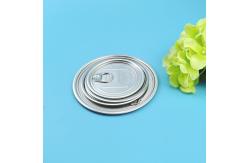 China 65mm 83mm 99mm Aluminum Easy Open Can Lids Ring Pull supplier