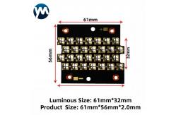 China UV LED Module 280W Fast UV Curing Seamlessly Connected UV LED Curing Lamp supplier