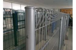 China OEM SSM Welded Wire Mesh Fence PVC Coated Palisade Security Fence supplier