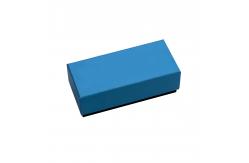China Rectangle Blue French Macaron Paper Gift Box Packaging With Insert Tray supplier
