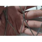Balconies Stairways Safety Rope Mesh Anti Corrosive Easy Installation for sale