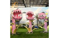 China Realistic Animatronic Piranha Plant Simulation for Plant Park and Exhibition supplier