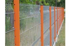 China Custom 2 Meter Length Steel Wire Mesh Fence Beautiful Structure ISO9001 supplier