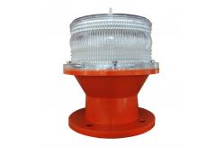 China Aviation Obstruction Helicopter Lifts Solar Signal Lights Aluminum Body supplier