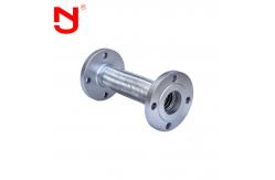 China Stainless Steel Wire Braided Corrugated Metal Hose Flexible Expansion Joint supplier
