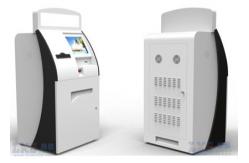 China Self - Service Computer Healthcare Kiosk Touchscreen 3G Indoor  With Barcode Scanner supplier