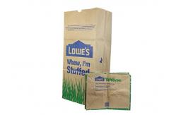 China Open Mouth Multiwall Kraft Paper Bags , Degradable Garbage Bag Folding Packaging supplier
