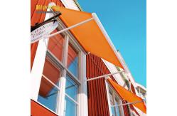 China Heavy Duty Remote Control Outdoor Awnings Drop Arm Window Awning supplier