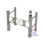 Zkteco Thermal Measurement IR Sensor Swing Barrier Gate for sale