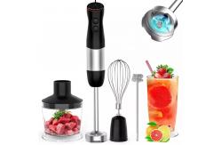China Black Handheld Immersion Blender , Hand Portable Blender OEM / ODM supplier