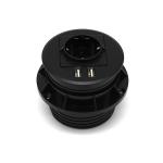 Desktop USB Round Embedded Power Socket Safety Intelligence German Fire Furniture for sale