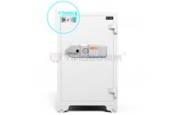 China Adjustable Shelves Fireproof Safe Box Solid Steel Latches Secure Valuables Documents supplier