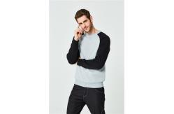 China Unisex O Neck Blank Oversized Sweatshirts supplier