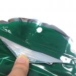 Heat Sealable Custom Logo Die Cut Bags Irregular Shape With Zipper