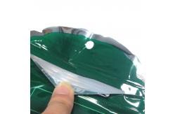China Heat Sealable Custom Logo Die Cut Bags Irregular Shape With Zipper supplier