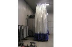 China CoatTech Retractable Spray Booth For Industrial Efficiency , Retractable Paint Booth supplier