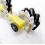 65mm Plastic Omnidirectional Wheels Robot With TT Motor Coupling