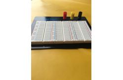 China Solderless Breadboard Circuit Projects ABS Material 1100 Points With Metal Plate supplier