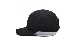 China Unisex 5 Panel Camper Hat With Flat Brim Made Of Cotton / Nylon / Polyester supplier