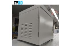 China Custom Lockable Outdoor Network Rack Cabinet Cold Rolled Steel Made supplier