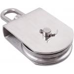 Stainless Steel Single Pulley Heavy Duty Single Wheel Swivel Lifting Rope Pulley