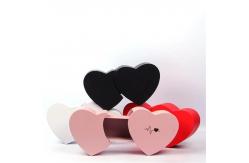 China Wedding Cardboard Heart Shaped Gift Boxes With Lids For Chocolates Cookies Candies supplier