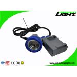 USB Charging LED Mining Light 10000lux Cap Lamp 6.6Ah Rechargeable Li - Ion Battery for sale