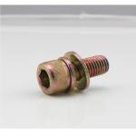 Hex Socket Head Color Zinc Plated Sems Screw With Captive Washer for sale