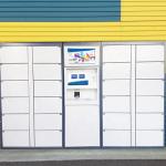 Custom Outdoor High End Computerized Parcel Locker Electronic Barcode Parcel Locker for sale