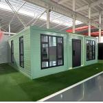 China Modular Expandable Container House Custom Prefab Office / Store / Villa factory