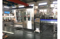 China Juice Carbonated Drink Complete Soda Bottling Machine PLC Control supplier