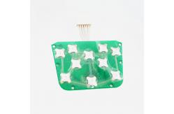 China Custom PCB Membrane Switches Keypad Panel For Control Panel adhibition supplier