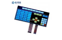 China Durable Customized Flat Membrane Switch with Laser Engraving 1 Million Cycles supplier