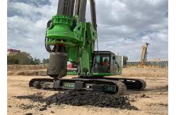 China Hydraulic Crawler Drill Used Rotary Piling Machine 28m Depth For Construction supplier