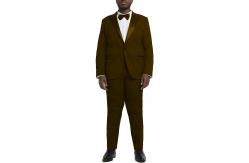 China Big Tall Men'S Stylish 2PCS Black Designer Tuxedo For Men supplier