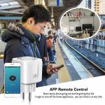App Controlled Smart Plug Socket Voice Control Wifi Power Outlet CE