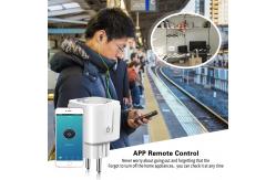 China App Controlled Smart Plug Socket Voice Control Wifi Power Outlet CE supplier