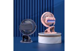 China HEBRONFAN Personal Fan With Clip Matte Finish  Adjustable Tilt supplier