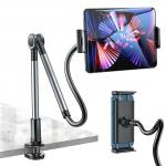 Phone Tablet Holder Gooseneck Mount Clamp Flexible Lazy Long Arm for sale