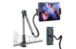 China Phone Tablet Holder Gooseneck Mount Clamp Flexible Lazy Long Arm supplier