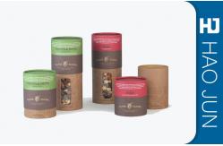 China Handmade Cardboard Cylinder Tubes For Chocolate , Matt Lamination Surface supplier