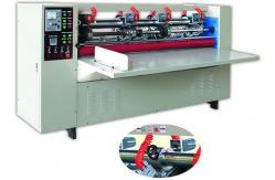 China Corrugated Cardboard Creasing Slitting Cutting Machine Electric Thin Blade supplier