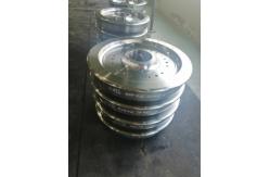 China Forging Pressure Steel Rail Wheels 42CrMo 4140 60E Material OEM supplier