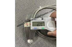 China Customized RTD PT100 4 Wire Class A Probe Diamter 2.0mm Length 3M supplier