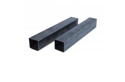 China 40x40 12m Galvanised Square Black Steel Pipe Q215 Hollow Section supplier