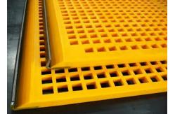 China Gravel Shaker Tensioned Polyurethane Screen For Mining Equipment supplier