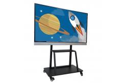 China 75 Inch Interactive Flat Panel Android System Wall Mount For Meeting Room supplier