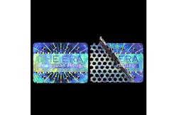 China Custom Plastic Anti Counterfeit Label Tamper Evident Security Holographic Stickers supplier