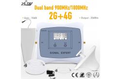 China 70dB Dual Band Repeater 900MHz 1800MHz 4G GSM LTE Signal Booster supplier