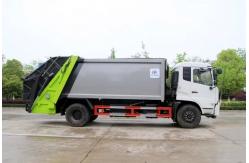China Hook Lift Garbage Truck 4X2 Mini Garbage Truck 4cbm supplier